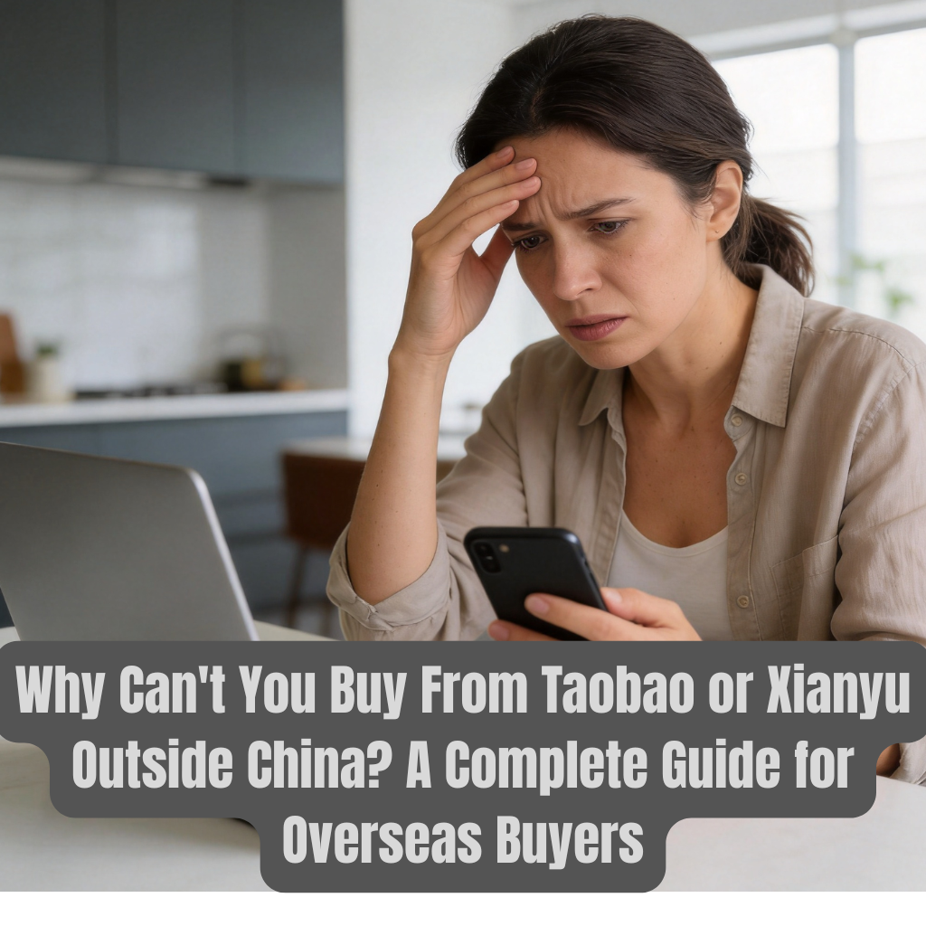 Why Can't You Buy From Taobao or Xianyu Outside China? A Complete Guide for Overseas Buyers